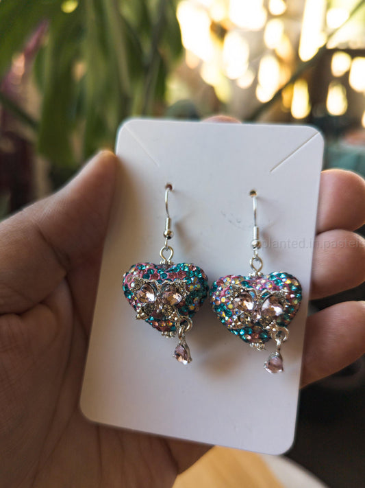 Rhinestone Hearts